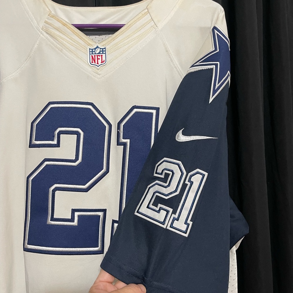 Nike NFL Jersey - White and Blue - Picture 3 of 4